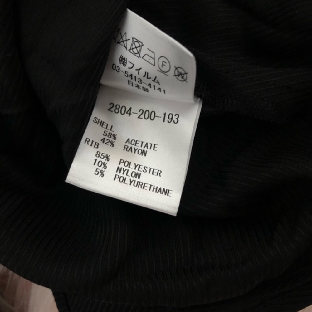 NWT Double Standard Clothing Black Balloon Sleeve Mockneck Japan Shirt Small - Picture 8 of 11